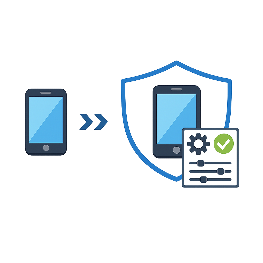 Secure Zone Mobile Device Policy Enforcement