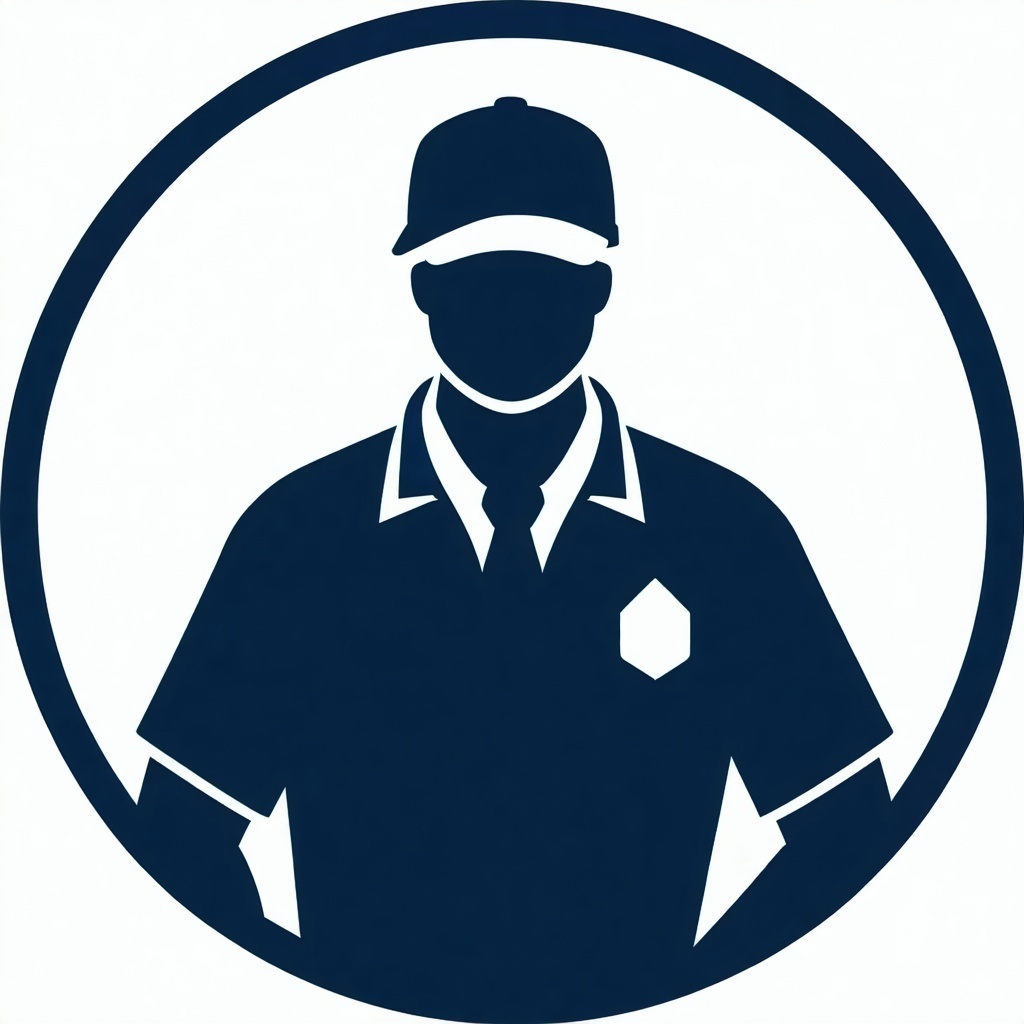 Icon for blog badge for Lone worker safety for parole officers and agents please make icon in a google style-1