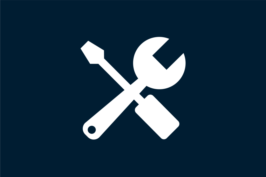wrench and screwdriver icons